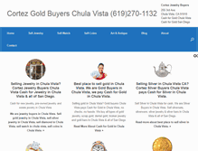 Tablet Screenshot of goldbuyerschulavista.com